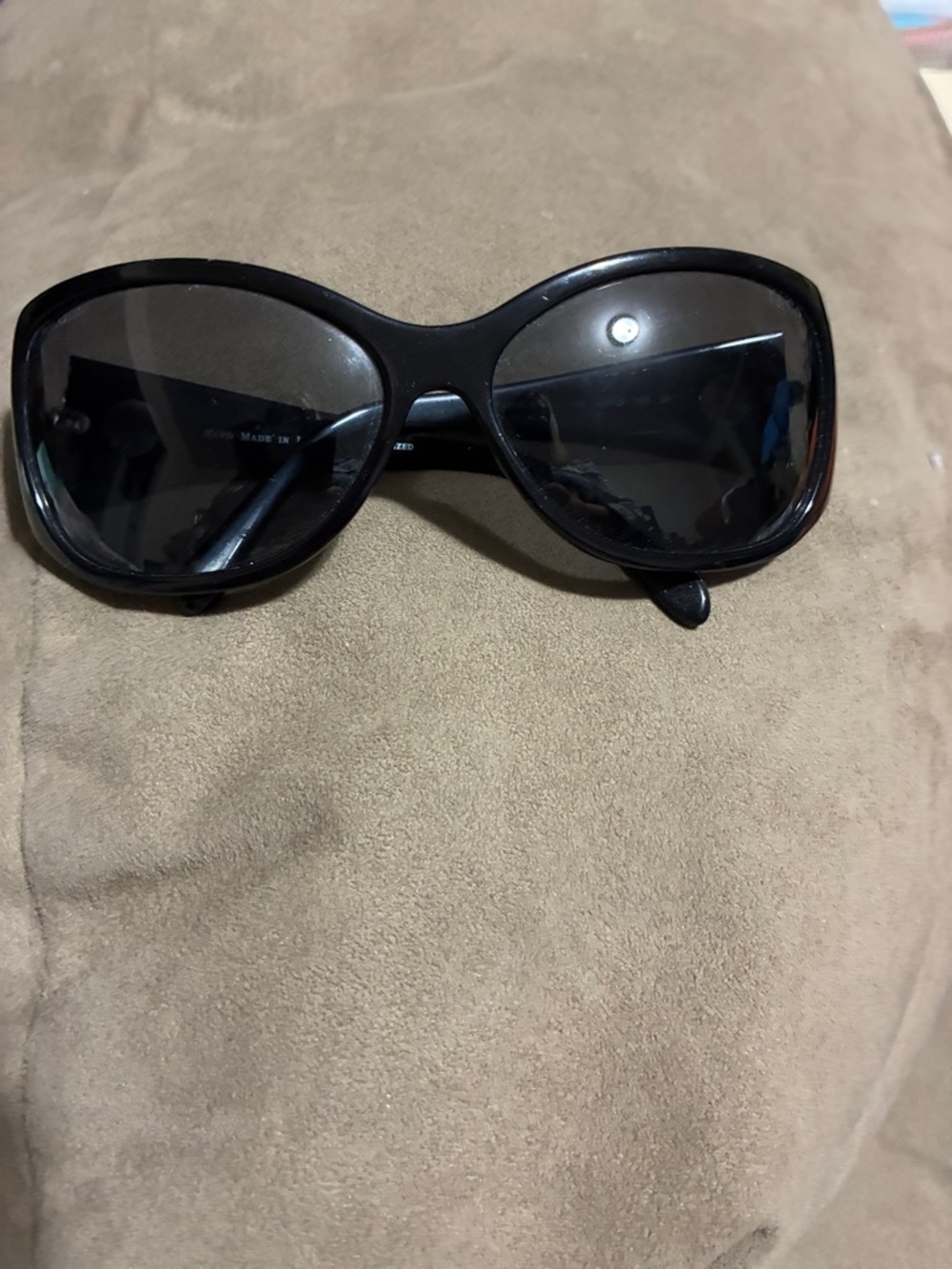 Classic Oversized Black Women's  sunglasses Tiffany & co